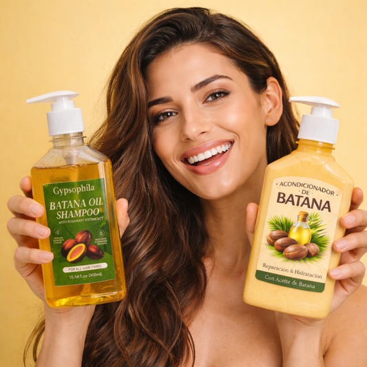 Shampo y Acondicionador de Batana™ :Repara, fortalece e hidrata profundamente tu cabello